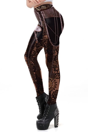 Steampunk Leggings 90515 - M