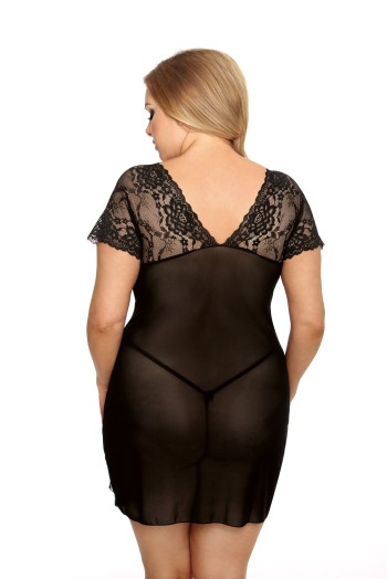 schwarzes Chemise AA052102 - XL/2XL