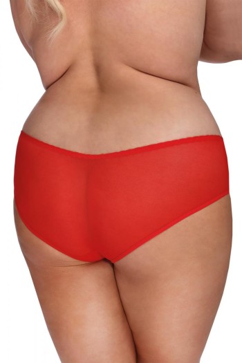 roter Knickers mit Spitze AA052955 - 3XL/4XL