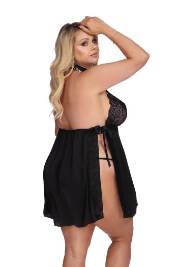 schwarzes Babydoll AA053625 - XL/2XL