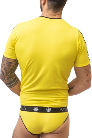 Herren T-Shirt 053412 gelb - 3XL