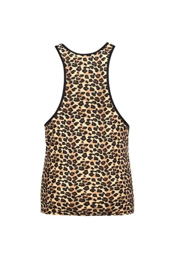 Herren Tank Top 053550 leopard - L