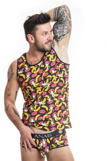 Herren Tank Top 053693 Banana - 3XL