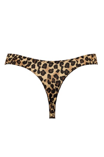 Herren String 052815 Leopard - M