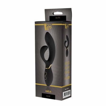 Elite Amelie Dual-Vibrator schwarz Dream Toys