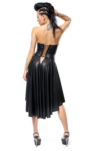 schwarzes Kleid DE438 - L von Demoniq