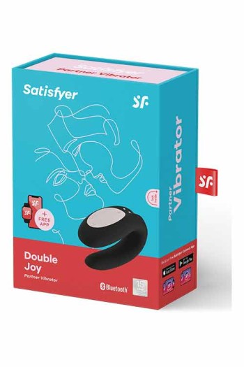 Double Joy schwarz Satisfyer Partner Vibrator