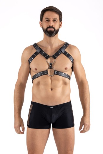 schwarzer Schulter-Harness  LM275019BLK