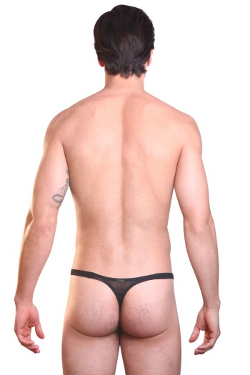 schwarzer Männer String-Tanga Audacious XL von Look Me