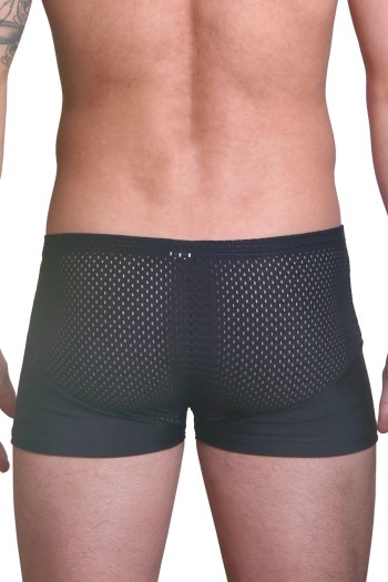 schwarzer Herren Boxer the Shadow S von Look Me