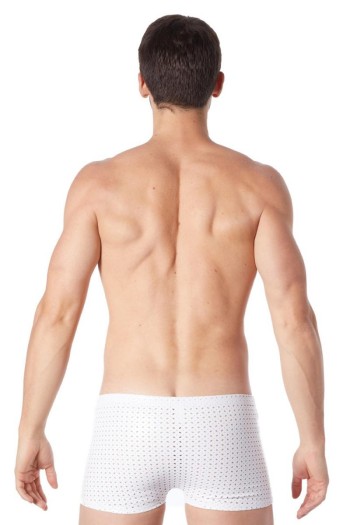 weiße Herren Boxer Short 811-67 - M