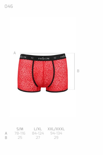 rote Herren Shorts 046 - S/M