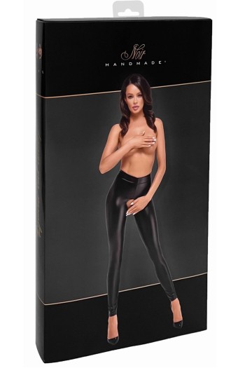 F304 Wetlook Leggings ouvert - L