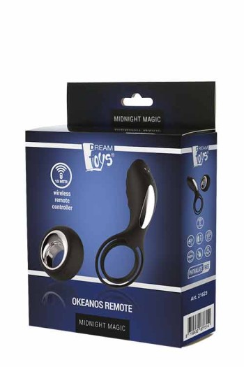 Okeanus Remote Penisring mit Vibration Midnight Magic Dream Toys