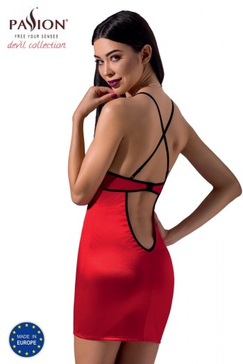 rotes Chemise PA595318 - S/M