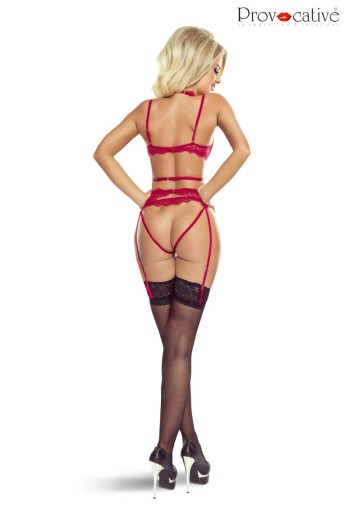 rotes Jeux Libertins Set PR1582 - S/M