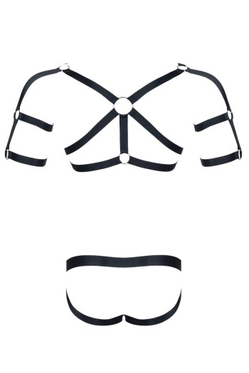 Harness SET010 schwarz - L/XL