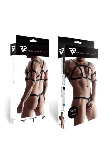 Harness SET011 schwarz - L/XL