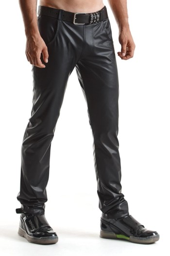 lange Herren Hose RMVittorio001 schwarz - M