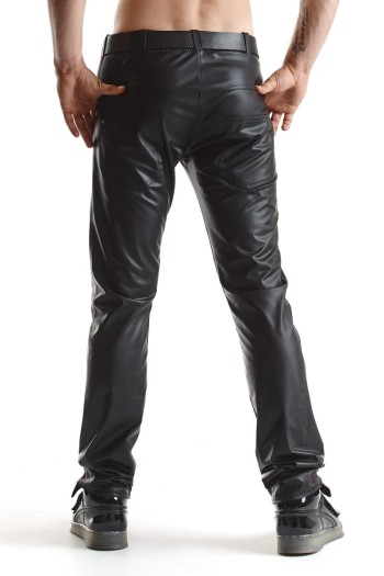 lange Herren Hose RMVittorio001 schwarz - M