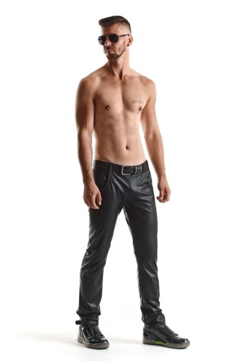 lange Herren Hose RMVittorio001 schwarz - M