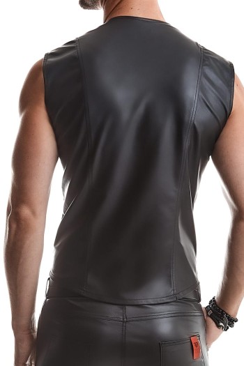 Herren Weste RMOttaviano001 schwarz - 2XL