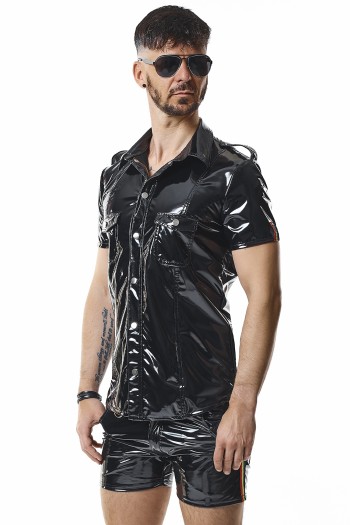 PVC Herren T-Shirt RMLuigiRBW schwarz - L