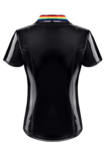 PVC Polo Shirt RMRaffaeleRBW schwarz - XL