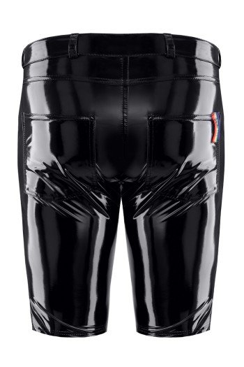 Herren PVC Shorts RMUmbertoRBW schwarz - XL