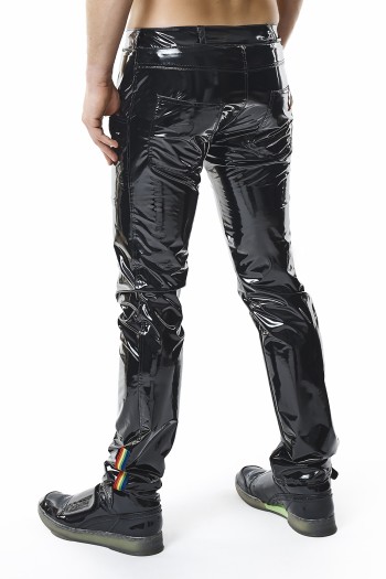 Herren PVC Hose RMValerioRBW schwarz - XL