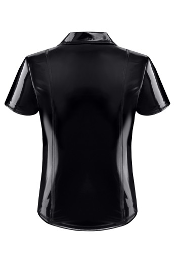 PVC Herren Polo Shirt RMRoccoPVC schwarz - XL