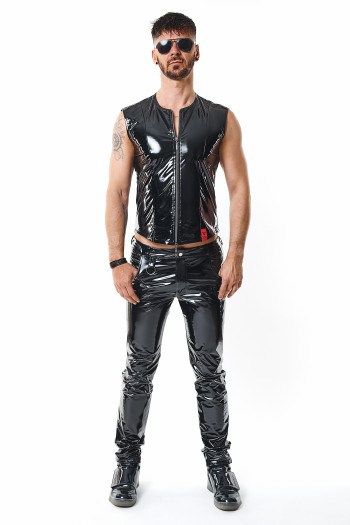 PVC Herren Weste RMOtelloPVC schwarz - XL