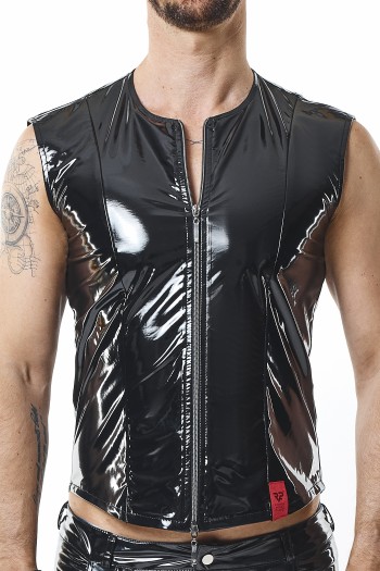 PVC Herren Weste RMOtelloPVC schwarz - XL