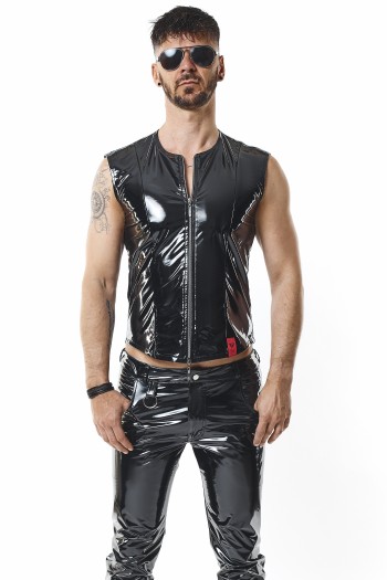 PVC Herren Weste RMOtelloPVC schwarz - XL