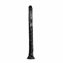 Mega Dildo Black Mamba 45,7 cm schwarz metallic Jet