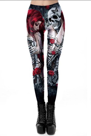 Skull Leggings 90516 von Ocultica