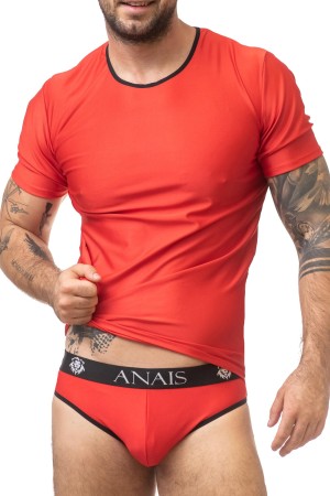 Herren T-Shirt 053508 rot - XL