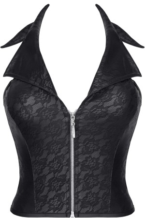 schwarzes Top BRLudmila001 - XXL