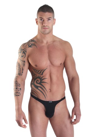 schwarzer Herren String-Tanga Sinners von Look Me