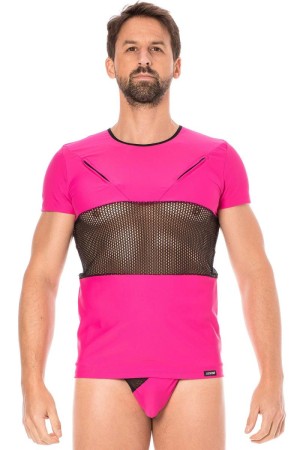 Herren T-Shirt 2004-81 magenta von Look Me