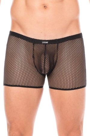 schwarze Netz Boxer Short 2007-67 von Look Me