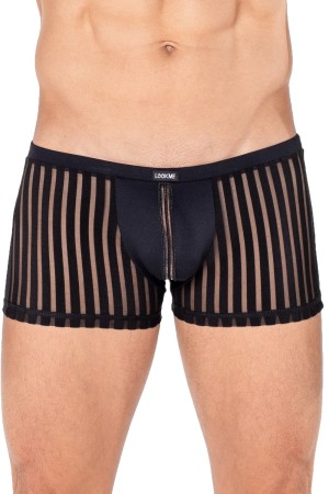 schwarzer Boxer Shorts 2201-67 von Look Me