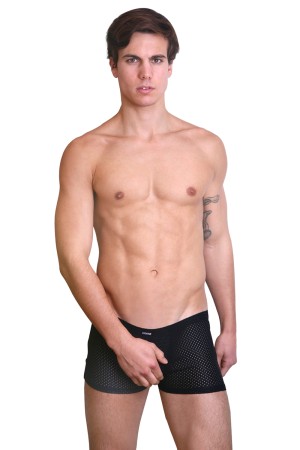 schwarzer Herren Boxer the Shadow S von Look Me