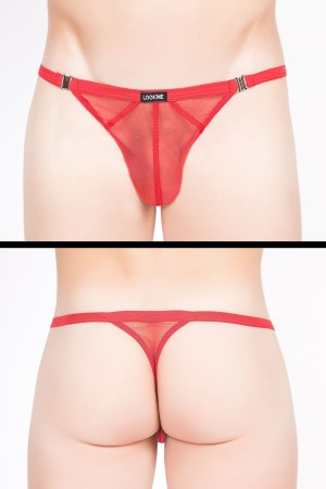 roter Stripper String Malibu 2 92-58 XL