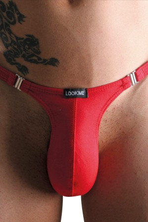 roter Männer Strip-String 99-05 L von Look Me