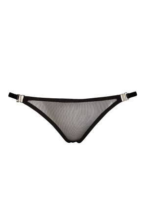 schwarzer String F119S von Noir Handmade ImMoral Kollektion