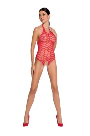 roter ouvert Body BS087 von Passion