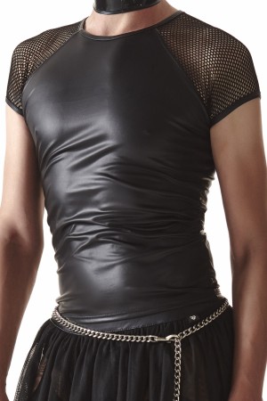 T-Shirt CRD007 schwarz von Regnes Fetish Planet Crossdresser Fetish Line