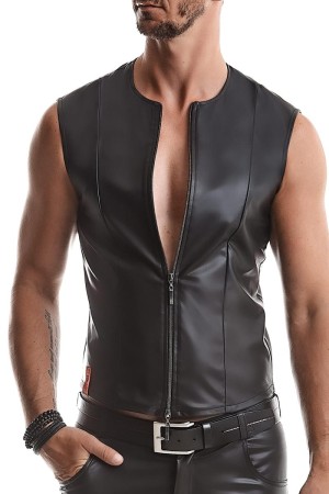 Herren Weste RMOttaviano001 schwarz -