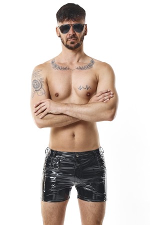 Herren PVC Shorts RMFabianoPVC schwarz von nextGEN Collection